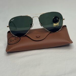 Ray-Ban RB3026 Aviator Large Metal II Sunglasses